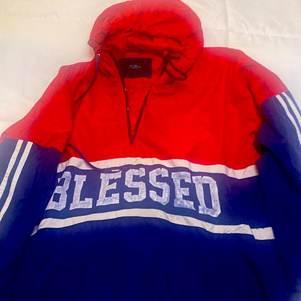rue Blessed windbreaker 2X